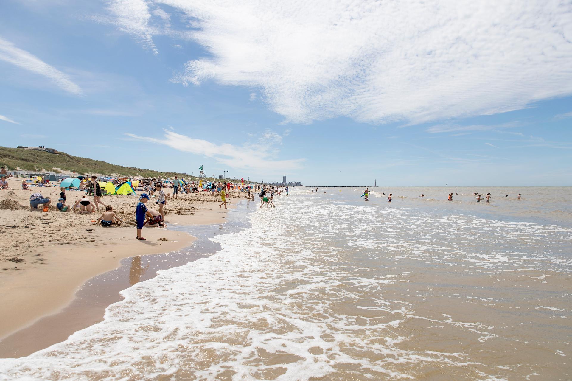 Strand — recreatie bij Camping Kerlinga